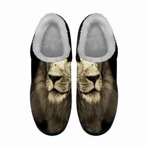 Men Lion In The Sun Cotton Slippers