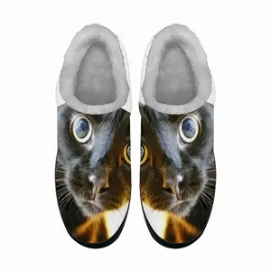 Men Minkes Space Cotton Slippers