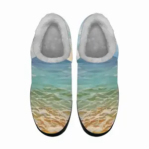 Men Tropical Sea Cotton Slippers