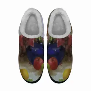 Men Autumn Apples Cotton Slippers