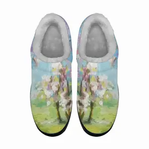 Men Blossoming Trees Cotton Slippers