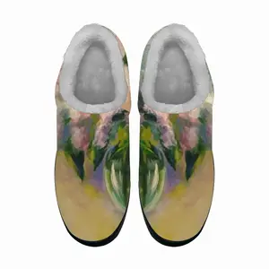 Men Bouquet Of Lilac 2 Cotton Slippers