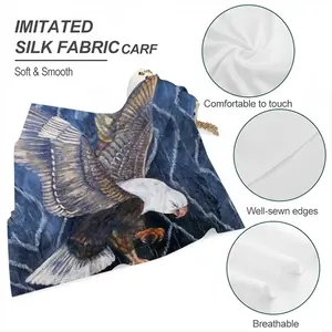 Eagle Scratch Silk Kerchief