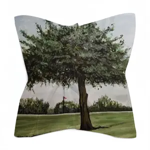 Golf Course Tree Silk Kerchief