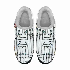 Men Basquiat A Unique Talent And Personality Cotton Slippers