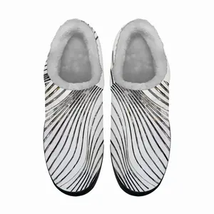 Men Progressive Abstraction Cotton Slippers