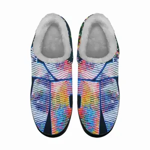 Men Marilyn Love Explosion Cotton Slippers