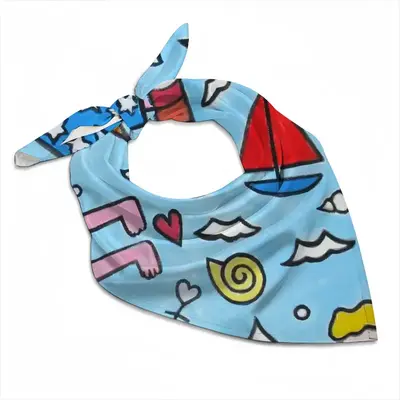 Seaside Silk Kerchief