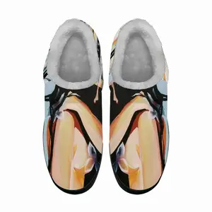 Men Flower Of Love Cotton Slippers