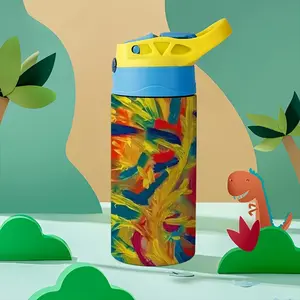 Burning Flame Children's Water Cup