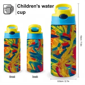 Burning Flame Children's Water Cup