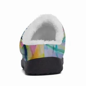 Men Revealed Spaces Cotton Slippers