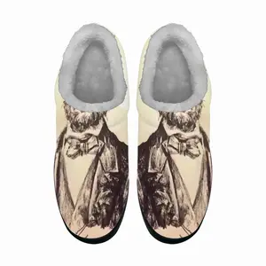 Men President Abraham Lincoln Cotton Slippers