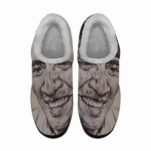 Men President Barack Obama Cotton Slippers