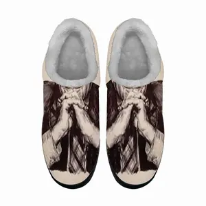 Men Bernie Sanders Cotton Slippers