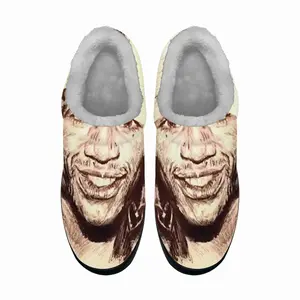 Men Floyd Mayweather Jr Portrait Cotton Slippers