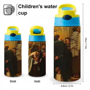 Message On The Stone Children's Water Cup