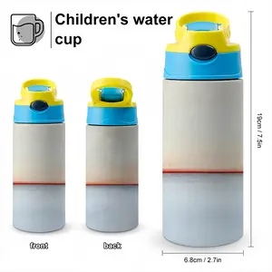 White Orange Series 3 Children's Water Cup