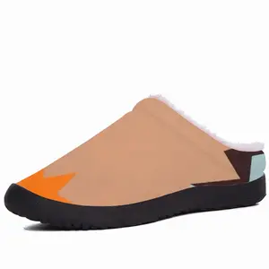 Men Orange Peel Cotton Slippers