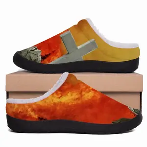 Men Eternal Flames Cotton Slippers