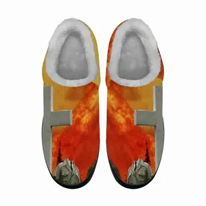 Men Eternal Flames Cotton Slippers