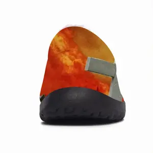 Men Eternal Flames Cotton Slippers