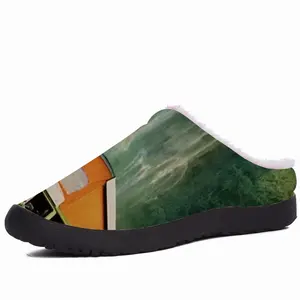 Men Verdant Falls Cotton Slippers