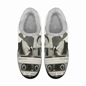 Men The Future Is Analog Cotton Slippers