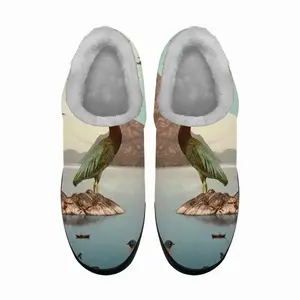 Men Bird Sanctuary Cotton Slippers