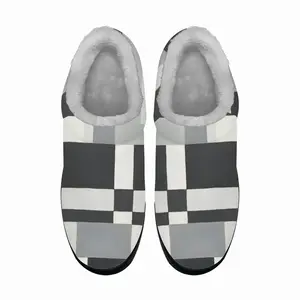 Men Shades Of Grey Cotton Slippers