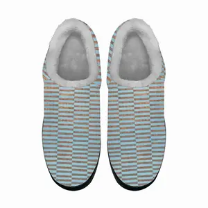 Men Light Blue Copper Ii Cotton Slippers