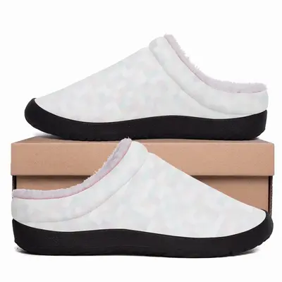 Men White-Soft Colorful Cotton Slippers