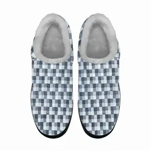 Men Black-White-Gray Ii Cotton Slippers