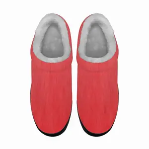 Men Red Cotton Slippers