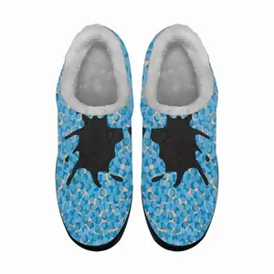 Men Romantic Spot Cotton Slippers