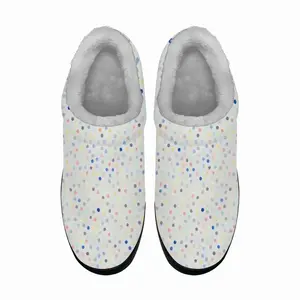 Men Points Colorful Cotton Slippers