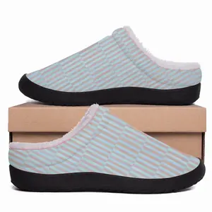 Men Light Blue Copper I Cotton Slippers