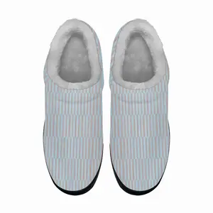 Men Light Blue Copper I Cotton Slippers