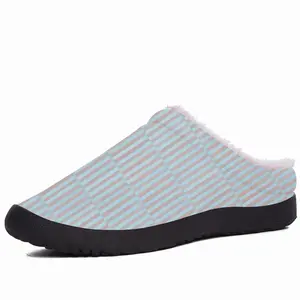 Men Light Blue Copper I Cotton Slippers