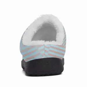 Men Light Blue Copper I Cotton Slippers