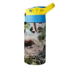 Birds Nest And Flying People Children's Water Cup