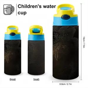 Black Rose Children's Water Cup