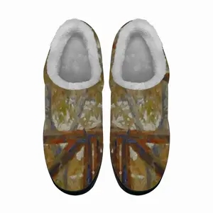 Men Routes View Cotton Slippers