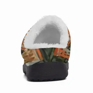 Men Polyptic Window Sugag Cotton Slippers