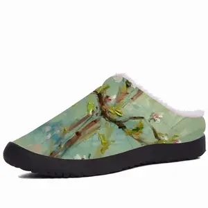 Men Prunus Persica - Path Iv Cotton Slippers