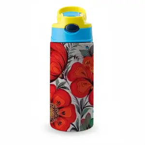 Poppy Flowers Children's Water Cup