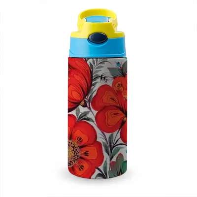 Poppy Flowers Children's Water Cup