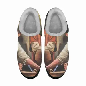 Men Joseph And Jesus Cotton Slippers