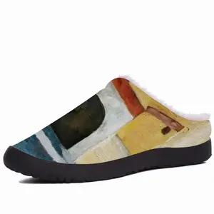 Men Stone Gate Cotton Slippers