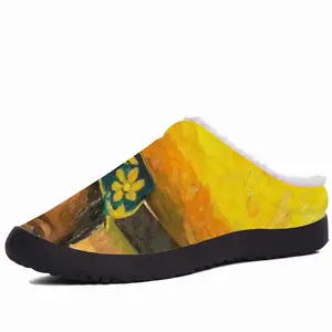 Men African Girls Cotton Slippers